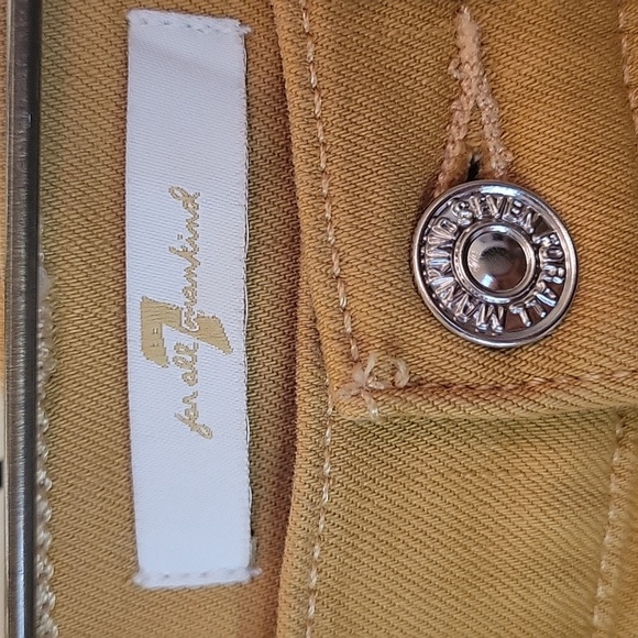 7 For All Mankind High Rise Denim Pants - Picture 2 of 6